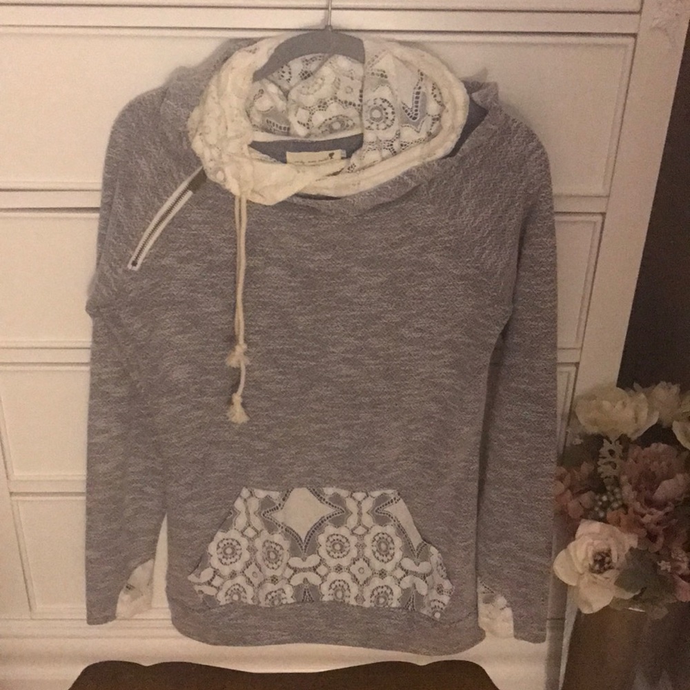 Mindy Mae's Market Double Hood Sweatshirt